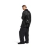 Mala de compras masculina com suporte para telemóvel em preto Mala de compras masculina com suporte para telemóvel em preto