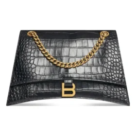 Mala de corrente média Crush Crocodile «Black» 716393210IX1000