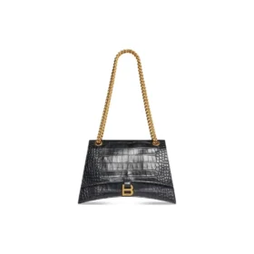 Mala de corrente média Crush Crocodile «Black» 716393210IX1000