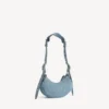 Mala de ombro Le Cagole para mulher, tamanho XS, em azul