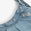 Mala de ombro Le Cagole para mulher, tamanho XS, em azul