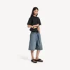 Mala de ombro Le Cagole para mulher, tamanho XS, em preto
