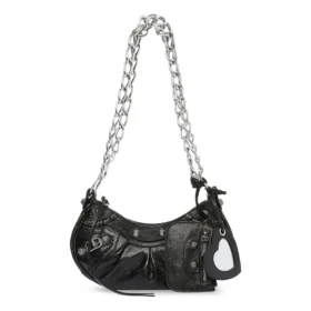 Mala de ombro Le Cagole Xs com corrente «Preto» 7128131VG9Y1000