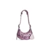 Mala de ombro Le Cagole XS com padrão leopardo «Rosa» 6713092AAV75651