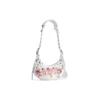 Mala de Ombro Le Cagole Xs DIY Metal «Branco» 6713092AAXE9066