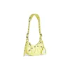 Mala de ombro Le Cagole Xs «Lime» 6713091VG9Y7302