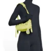 Mala de ombro Le Cagole Xs «Lime» 6713091VG9Y7302