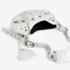 Mala de ombro Le Cagole XS para mulher, em branco
