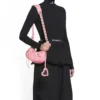 Mala de ombro Le Cagole Xs «Pink» 6713091VG9Y5812