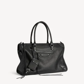 Mala de viagem masculina Le City Business, tamanho grande, em preto