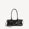Mala feminina Le City East-West em preto