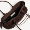 Mala feminina Le City East-West em tom espresso claro