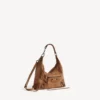 Mala hobo Le City pequena para mulher em camelo