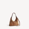 Mala hobo Le City pequena para mulher em camelo