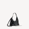 Mala hobo Le City pequena para mulher, em preto