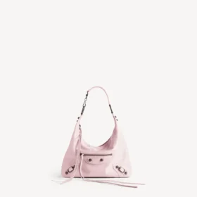 Mala Hobo Le City pequena para mulher em rosa pétala