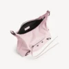 Mala Hobo Le City pequena para mulher em rosa pétala