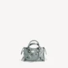Mala Le City Bag Mini para mulher em azul-cinzento