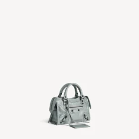 Mala Le City Bag Mini para mulher em azul-cinzento