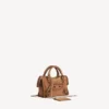Mala Le City Bag Mini para mulher em camelo