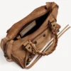 Mala Le City Bag Mini para mulher em camelo