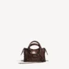 Mala Le City Bag Mini para mulher em cor café claro
