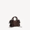 Mala Le City Bag Mini para mulher em cor café claro