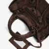 Mala Le City Bag Mini para mulher em cor café claro