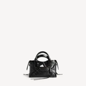 Mala Le City Bag Mini para mulher, em preto