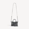 Mala Le City Bag Nano para mulher em rocha vulcânica Mala Le City Bag Nano para mulher em rocha vulcânica