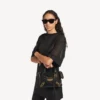 Mala Le City Uptown Mini para mulher, em preto