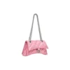 Mala pequena com corrente Crush acolchoada «Rosa» 716351210J05812