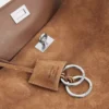 Mala Rodeo feminina, tamanho médio, em camelo