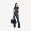 Mala Rodeo grande para mulher, em preto