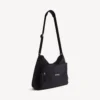 Mala tipo hobo Explorer para homem, em preto