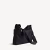 Mala tipo hobo Explorer para homem, em preto