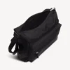 Mala tipo hobo Explorer para homem, em preto