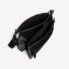 Mala tipo mensageiro Explorer com bolso duplo para homem, em preto