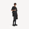 Mala tipo mensageiro Explorer com bolso duplo para homem, em preto