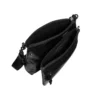 Mala tipo mensageiro Explorer com bolso duplo «Preto» 8731821VG071000