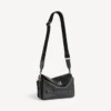 Mala tipo mensageiro Le 7 Cube para homem, pequena, em preto