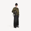 Mala tipo mensageiro Le 7 Cube para homem, pequena, em preto
