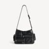 Mala tipo mensageiro masculina «Superbusy» em preto