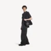Mala tipo mensageiro masculina «Superbusy» em preto