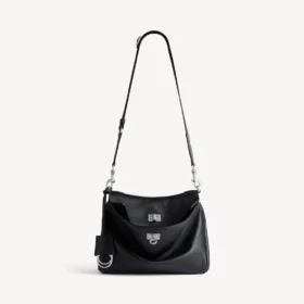 Mala tipo mensageiro Rodeo para homem, pequena, em preto