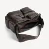 Mala tipo sling masculina «Superbusy» grande em castanho