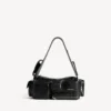 Mala tipo sling masculina «Superbusy» pequena em preto