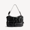 Mala tipo sling Superbusy grande em preto