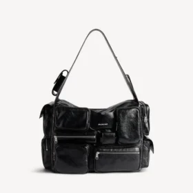 Mala tipo sling Superbusy grande em preto