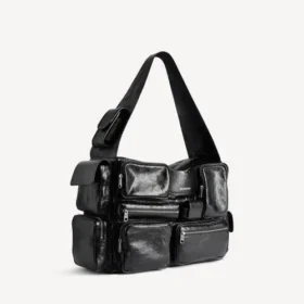 Mala tipo sling Superbusy grande em preto